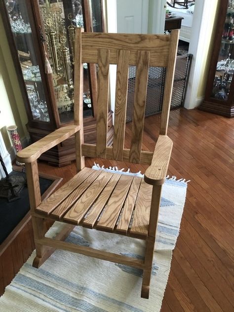 Diy Rocking Chair Plans How To Build, Diy Rocking Chair Plans, Cracker Barrel Rocking Chair, Rocking Chair Diy, Rustic Rocking Chair, White Rocking Chair, Rocking Chair Woodworking Plans, Diy Rocking Chair, White Rocking Chairs