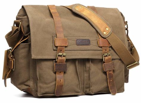 12 Great Bags for Work That Aren't Briefcases Mail Bag, Multifunction Bag, Dash Cam, Men's Bags, Leather Messenger Bag, Vintage Camera, Best Camera, Shoulder Messenger Bag, Canvas Shoulder Bag