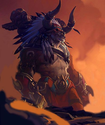 Baine Bloodhoof , Escalation Patch Monster Hybrid, Baine Bloodhoof, Warcraft Art, Fantasy Races, 캐릭터 드로잉, Wow Art, Fantasy Warrior, Creature Concept, World Of Warcraft