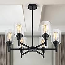 Vintage Black Bedroom, Modern Farmhouse Chandelier, Dining Room Light Fixture, Dining Room Light, Farmhouse Chandeliers, Dining Room Light Fixtures, Industrial Light Fixtures, Farmhouse Chandelier, Black Bedroom