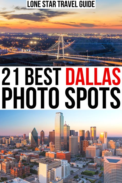 Lakes, gardens, and skyline views: here are the best photo spots in Dallas!  most instagrammable places in dallas tx | dallas instagram spots | instagram spots in dallas | dallas photography locations | photography locations in dallas texas | where to take photos in dallas | things to see in dallas tx | dallas instagram places | best views in dallas tx | photo locations in dallas | dallas photography destinations | dallas photoshoot locations | dallas photography ideas | dallas instagram guide Best Photo Spots In Dallas, Fountain Place Dallas, Dallas Instagram Spots, Dallas City Aesthetic, Dallas Photoshoot Locations, Dallas Photography Locations, Dallas Architecture, Dallas Photoshoot, Places In Dallas