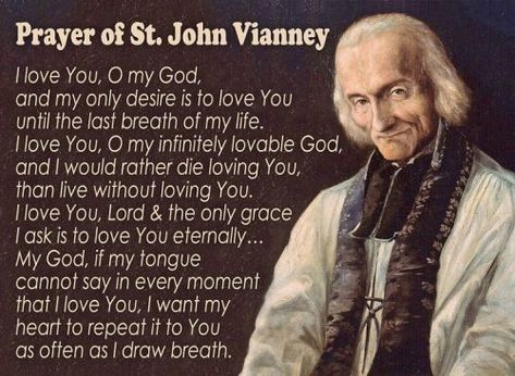 St John Marie Vianney, Catholic Gentleman, Catholic Prayers Daily, Religion Catholic, St John Vianney, Saints Quotes, Saint Quotes Catholic, Catholic Saint, Special Prayers