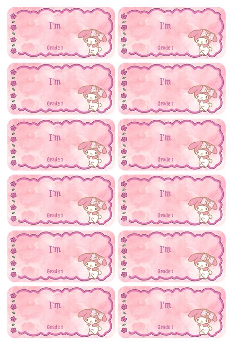 Personalize your kids notebook with this adorabable My Melody Sticker My Melody Notebook, Melody Sticker, Mc Wallpaper, Scrapbook Book, Kids Notebook, Notebook Stickers, Paper Book, My Melody, Notebook