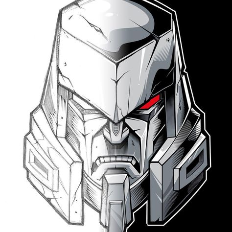 The pencil sets the stage, the vector drives it home! #pencil #sketch to #megatron #vector #illustration #decepticon #sweyda Megatron Sketch, Character Pictures, Cartoon Character Pictures, The Pencil, February 9, Pencil Sketch, The Stage, Cartoon Character, Transformers