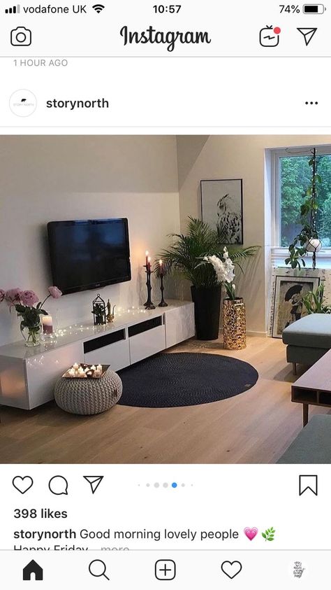 Tv Area Ideas Living Room, Living Room Tv Stands, Apartment Tv Stand, Apartment Tv, Tv Area, Trendy Living Rooms, Living Room Tv Stand, Living Room Decor Cozy, Decor Home Living Room