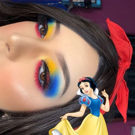 Inspired Makeup Looks, Disney Eye Makeup, Makeup Karakter, Disney Inspired Makeup, Disney Princess Makeup, The Fairest Of Them All, Movie Makeup, Princess Makeup, Make Up Inspiration