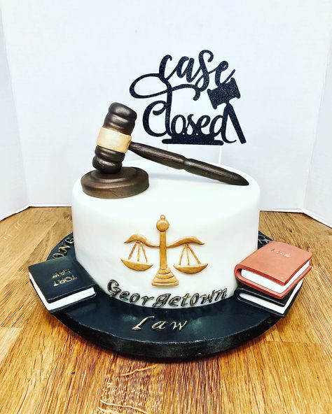 Law school cake, attorney cake, judge cake, graduation cake, Georgetown Law School cake Judge Cake, Law School Graduation Cake, Degree Party, Lawyer Cake, Graduation Cake Designs, Law School Graduation Party, Twin Birthday Cakes, Graduation Party Cake, Fondant Cake Designs