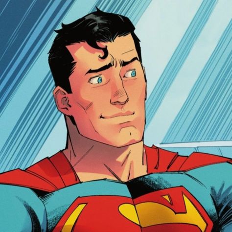 Superman Comic Icons, Clark Kent Comic, Superman Pfp, Superman Fanart, Superman Comic Art, Superman Drawing, Comic Batman, Superman Artwork, Harry Potter Art Drawings