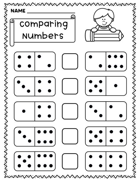 This worksheets for students learn Comparing Numbers using >,< and = symbols to compare Numbers . It includes differentiated worksheets and is engaging for your students. The worksheets include : 5 pages Comparing Domino Comparing Numbers Kindergarten, Comparing Numbers Worksheet, Compare Numbers, Envision Math, Numbers Worksheets, Math Answers, Comparing Numbers, Summer Schedule, Common Core Kindergarten