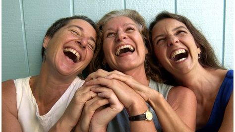 10 things you may not know about laughter - BBC News Laughter The Best Medicine, Great Smiles, Friends Laughing, Belly Laughs, Charlie Chaplin, People Laughing, All Smiles, Just Smile, Happy Smile