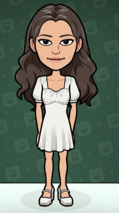 White Bday Outfit, Old Money Bitmoji Outfit, Coquette Bitmoji Outfits, Bitmoji Inspo, Bitmoji Outfits Baddie, Bitmoji Fits, Cute Snapchat Bitmoji Ideas, Snapchat Avatar, Snapchat Bitmoji