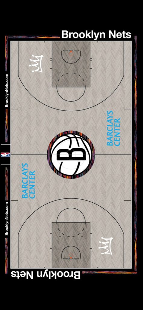 Nets Wallpaper, Nba Basketball Court, 2023 Vector, Sports Ideas, Basketball Courts, Barclays Center, Nba Jerseys, Church Graphic Design, Basketball Jerseys