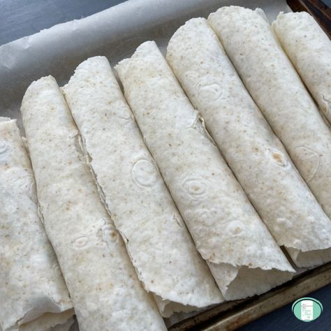 Make Ahead Chicken Taquitos - Freezer Meals 101 Taquitos Freezer, Homemade Chicken Taquitos, Make Ahead Chicken, Great Dinner Ideas, Taquitos Recipe, Canned Green Chilies, Spicy Appetizers, Chicken Taquitos, Mexican Dinner