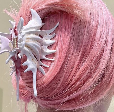 Metal Claw Clip, Metal Hair Clip, Cherry Hair, Metal Hair, Ribbon Bow, Claw Clip, Conch, Hair Claw, Ever After