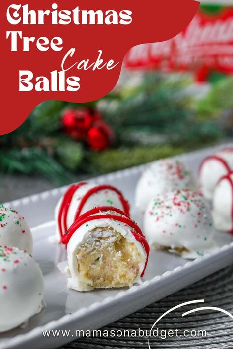 Little Debbie Christmas Tree Cake Balls Christmas Tree Cake Balls, Sweet Balls, Little Debbie Snack Cakes, Christmas Tree Desserts, Little Debbie Christmas Tree, Debbie Snacks, Christmas Cakes Easy, Snack Cakes, Christmas Tree Balls