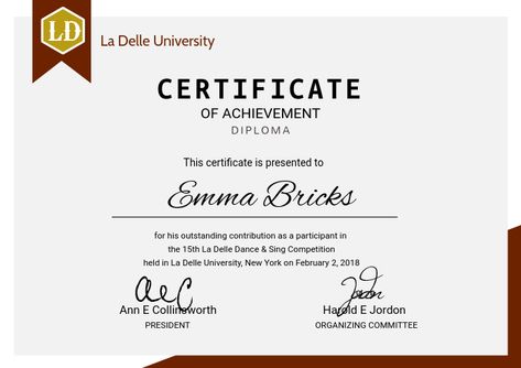 Gift Certificate Template Free, Restaurants For Birthdays, University Certificate, Template Graduation, Certificate Of Achievement Template, Graduation Diploma, Family Collage, School Diploma, Diploma Certificate