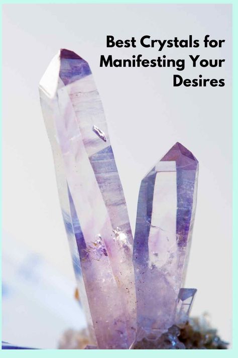 The Best Crystals for Manifesting Your Best Life Best Crystals For Manifesting, Crystals For Manifesting, When You Feel Lost, Crystals For Manifestation, Cleansing Stones, Best Crystals, Energy Blocks, Rhonda Byrne, Gemstone Meanings