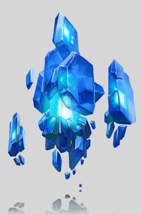 Nome: Elemental do Gelo Tamanho: Médio-Grande Habitat: Planícies Invernais Escala: Ningen-Sugoi Crystal Creature Art, Crystal Golem, Crystal Elemental, Crystal Creature, Elemental Creature, Crystal Monster, Crystal Character, Air Elemental, Magic Crystal