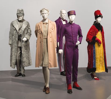 The 24th Annual Art of Motion Picture Costume Design Exhibition Opens at FIDM's Museum & Galleries on Feb 9 | The FIDM Blog | FIDM.edu Wes Anderson Style, Textile Collection, The Grand Budapest Hotel, Blithe Spirit, Wes Anderson Movies, Wes Anderson Films, Grand Budapest, Grand Budapest Hotel, Budapest Hotel