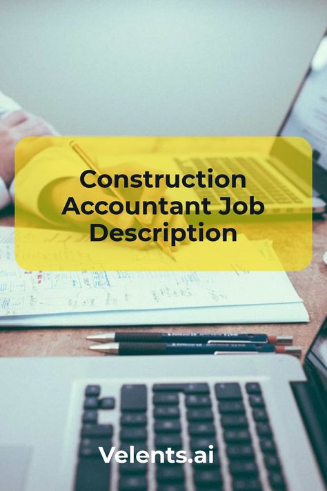 Construction Accountant Job Description template includes a detailed overview of the key requirements, duties, responsibilities, and skills for this role. It's optimized for posting on online job boards or careers pages and easy to customize this template for your company. General Contractor Business, Accountant Job, Contractor Business, Job Description Template, General Ledger, Accounting Jobs, Financial Statements, Bookkeeping Business, Profit And Loss Statement