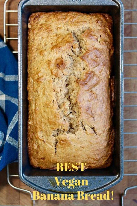 Best Vegan Banana Bread Recipe, Best Vegan Banana Bread, Easy Vegan Banana Bread, Vegan Banana Bread Easy, Vegan Banana Bread Recipe, Zucchini Bread Healthy, Vegan Banana Bread, Green Veggies, Zucchini Bread Recipes