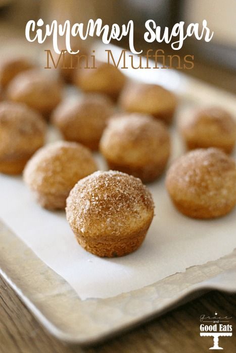 Cinnamon Sugar Mini Muffins Mini Breakfast Muffins, Cinnamon Muffins Easy, December Recipes, Muffin Recipes Cinnamon, Cinnamon Sugar Muffins, Mini Muffin Recipe, Cinnamon Cupcakes, Ninja Coffee Bar, Cinnamon Roll Muffins