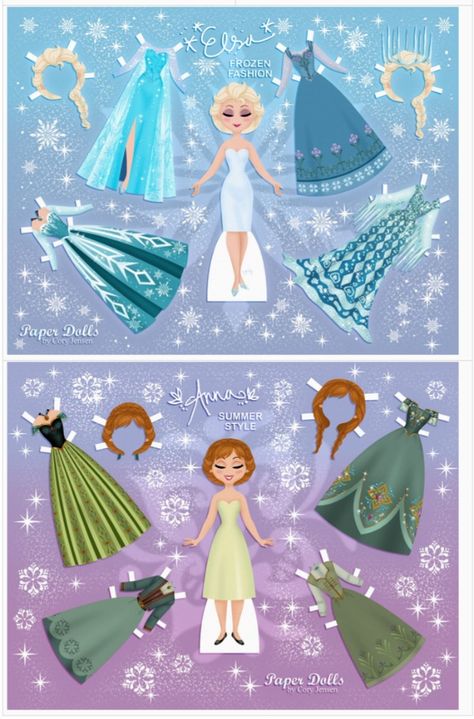 FREE printable Disney Paper Dolls plus 20 FREE Disney Printables - Crafts, Coloring, Planning, Creativity and More on Frugal Coupon Living. Elsa Paper Doll, Frozen Paper Dolls, Disney Printables Free, Princess Paper Dolls Printable, Disney Paper Dolls, Princess Paper Dolls, Disney Printables, Karakter Disney, Paper Dolls Printable