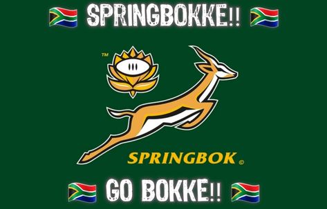 Go Bokke Rugby, Spring Bokke Rugby, Bokke South Africa, Springbok Rugby Logo, Springboks Rugby South Africa, South Africa Quotes, Africa Quotes, Springboks Rugby, Cricut Projects Christmas