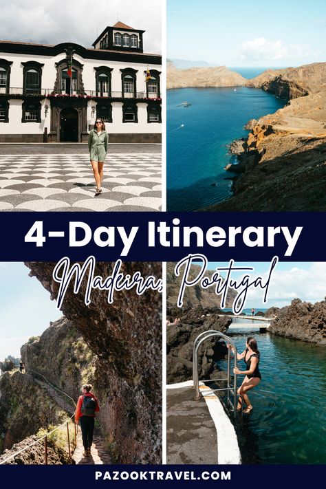 Ready to explore Madeira? This itinerary is perfect for discovering the island’s top attractions, breathtaking viewpoints, and adventure-filled activities. Get the best tips and recommendations for an unforgettable trip. | Madeira itinerary | what to do in Madeira | Madeira must-see spots Madeira Itinerary, Madeira Travel, History Of Portugal, Portugal Travel, Travel Fun, Family Vacation, Girls Trip, Places To See, Places To Go