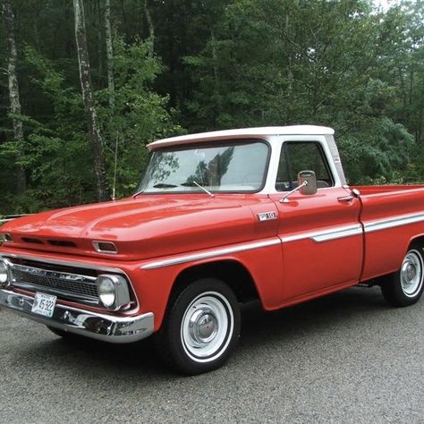 1966 Chevy Truck, Vintage Chevy Trucks, Studebaker Trucks, Chevy Classic, Truck Storage, Chevy Pickup Trucks, Old Pickup Trucks, Chevy Pickups, Chevrolet Trucks