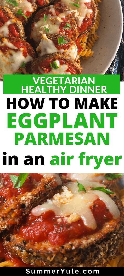 Airfryer Sides, Airfryer Eggplant, Eggplant Cutlets, Air Fryer Eggplant Parmesan, Eggplant Parm Recipe, Air Fryer Eggplant, Chicken Bakes, Baked Popcorn Chicken, Breaded Eggplant