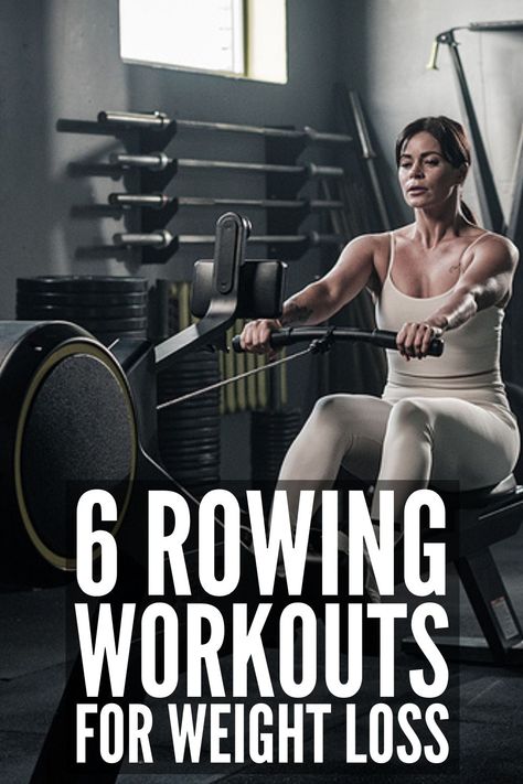 Low Impact Crossfit Wod, Rowing Machine Workout Hiit, Rower Machine Workout Hiit, Hiit Rowing Workout, Rowing Circuit Workout, Gym Rowing Machine Workout, Hiit Rower Workout, Concept2 Rowing Workout, Rowing For Beginners