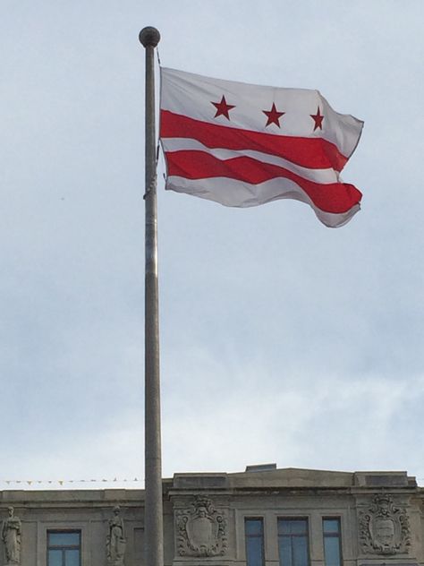 District of Columbia flag at Federal Triangle in Washington DC. #washingtondc #flag #usa #travel Columbia Flag, District Of Columbia, Usa Travel, Canada Flag, Usa Flag, Washington Dc, Country Flags, Columbia, Washington