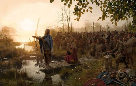 Germanic Tribes, Historical Warriors, Early Middle Ages, European Paintings, Anglo Saxon, Iron Age, European History, Romantic Art, Dark Ages