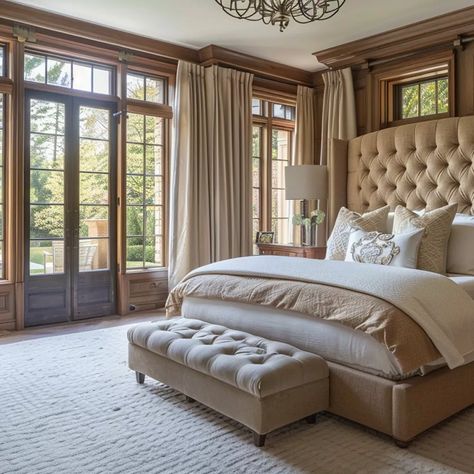 The Master Bedroom California King Bed Aesthetic, King Size Bed Aesthetic, Aesthetic California, Rustic Comforter, Eli Manning, Bronze Table Lamp, Bronze Table, Celebrity Homes, California King Bedding