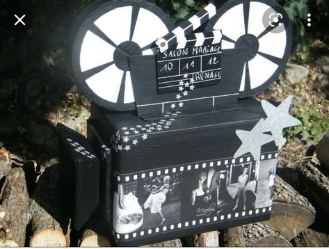 Deco Theme Cinema, Deco Cinema, Cinema Party, 8th Grade Dance, Hollywood Party Theme, Movie Themed Party, Cinema Ticket, Hollywood Theme, Movie Night Party