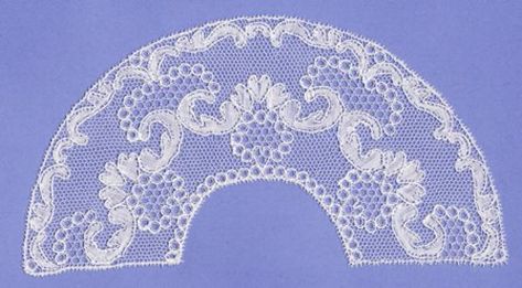 A Bucks Point bobbin lace fan pattern by Jane Lewis Jane Lewis, Bobbin Lace Patterns, Bobbin Lace, Lace Making, Lace Patterns, Lace Design, Fan, Lace, Floral