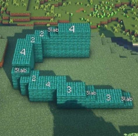 Chest Design Minecraft, Minecraft Circle Staircase, Minecraft Building Guides / Charts, Minecraft Charts Building, Base Layout Minecraft, Minecraft Rope Bridge Ideas, Big Castle Minecraft, Minecraft Shape Guide, Minecraft Spiral Staircase Design