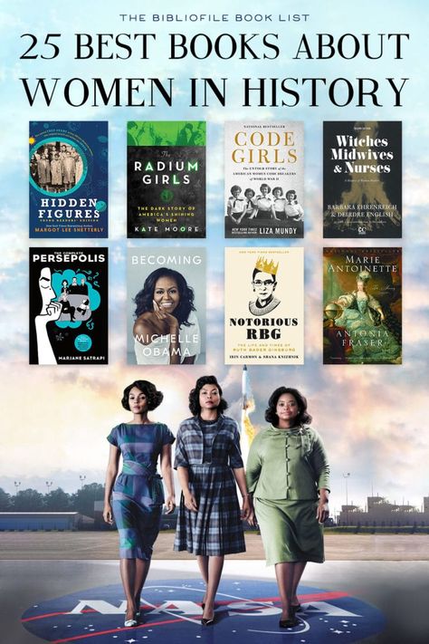 Non Fiction History Books, Books About Women In History, Books On History, Best Non Fiction Books For Women, Historical Biographies, Books About History, History Books To Read, Fiction Recommendations, History Novels