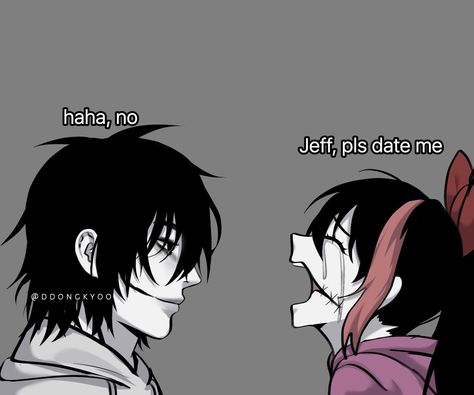 Nina And Jeff Matching Icons, Creepy Pasta X Y/n, Jeff The Killer Matching Pfp, Nina The Killer Pfp, Matching Creepypasta Pfp, Creepy Pasta Pfp, Nina X Jeff, Jeff The Killer X Y/n, Jeff And Nina