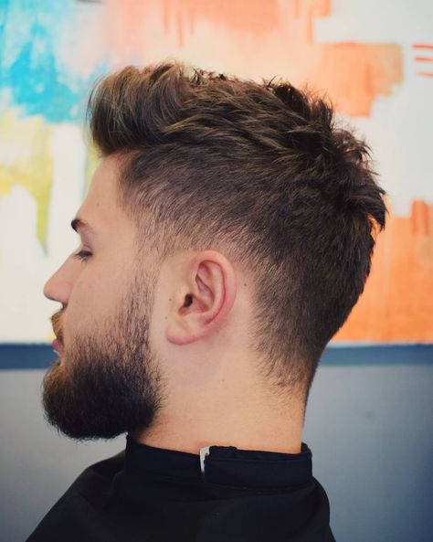 Longer Fade For Men, Mens Fades With Beards, Low Fade Medium Hair Men, Hearcuts For Men, Mens Faded Hair Short, Men Haircut Styles Short Fade, Types Of Fades Men's Hairstyle, Mens Haircut 2023 Trends, Mens Fade Haircut Medium