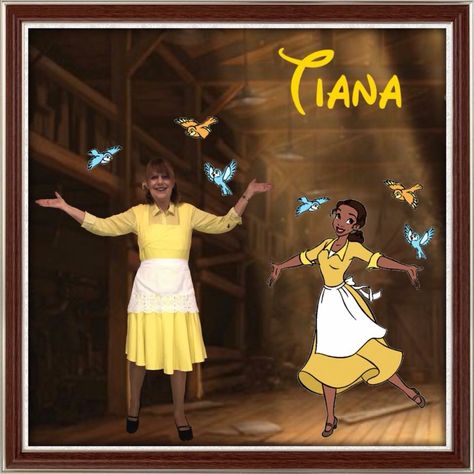 Disneybound Yellow, Disney Princess Disneybound, Tiana Disneybound, Princess Disneybound, Yellow Vintage Dress, Disney Inspired Outfits, Disney S, Disney Movie, The Princess And The Frog