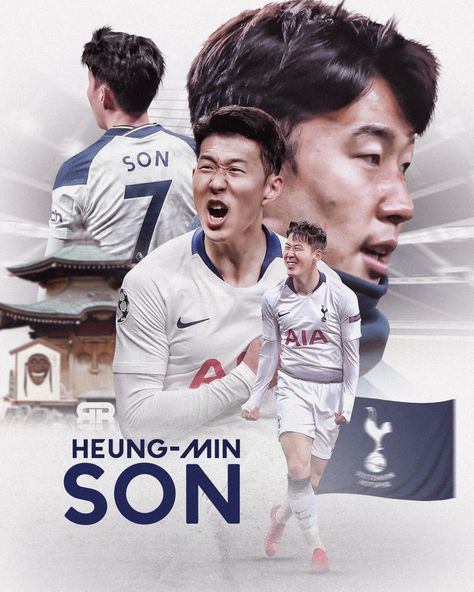 #TottenhamHotspur #Son #soccer #Footballer #Korea #premierLeague Korea Football Team, Son Soccer, Identity Card Design, Son Wallpaper, Son Heung Min, Football Graphics, Quotes Lockscreen, Soccer Design, Soccer Inspiration