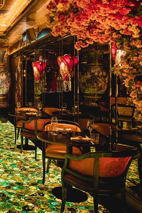 restaurant, hospitality furniture, interior design, contract furniture, dining chair, dining table. The Ivy Asia, Winter List, Ivy Restaurant, Hospitality Interior Design, Members Club, Hospital Interior Design, The Ivy, Dream Board, Jewel Tones