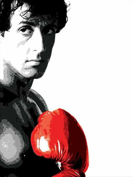 Rock Balboa, Rocky Stallone, Rocky Balboa Poster, Rocky Film, Rocky Ii, Hollywood Art, Boxing Posters, Rocky Balboa, Love Funny