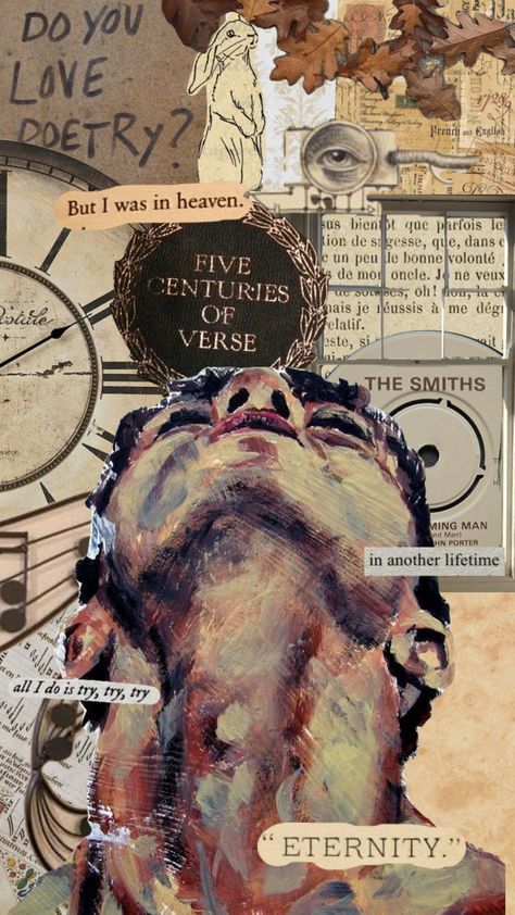 Poetry Collage Wallpaper, Poetry Collage, Poetry Aesthetic, Poetry Wallpaper, Books Poetry, Wallpaper Vibes, Love Collage, Aesthetic Books, Quotes Art