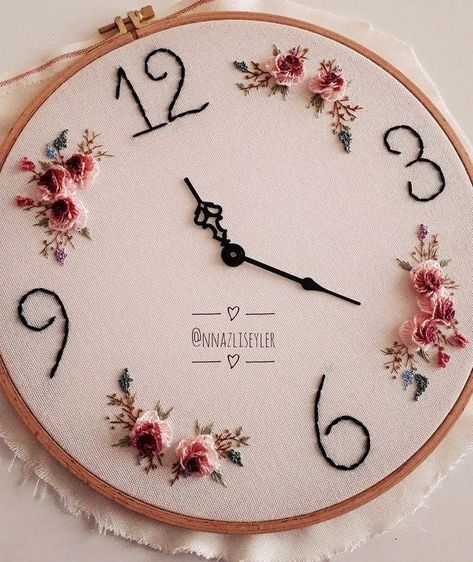 Wedding Embroidery Hoop, Embroidery Hoop Wall Art, Embroidery Lessons, Embroidery Template, Hand Embroidery Patterns Flowers, Basic Embroidery Stitches, Embroidery Stitches Tutorial, Pola Sulam, Embroidery Flowers Pattern