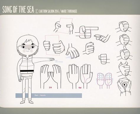 Just dug through my SOTS folder from 2012 and found these early hand designs for Ben :) #songofthesea #cartoonsaloon #artwork #characterdesign #visualdevelopment #tommmoore #irish #hands #modelsheet / design made in collaboration with @tomm9769 Character Turnaround, Song Of The Sea, American Cartoons, Character Model Sheet, Digital Art Beginner, Black Cartoon Characters, Model Sheet, Cartoon Sketches, Abstract Art Painting Diy