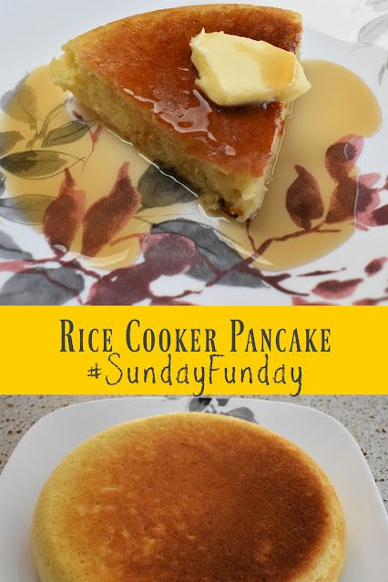 A Day in the Life on the Farm: Rice Cooker Pancake #SundayFunday Rice Cooker Pancake, Aroma Rice Cooker, Bisquick Pancakes, Griddle Cakes, Coconut Flour Pancakes, Pancake Cake, Life On The Farm, Rice Cooker Recipes, Buckwheat Pancakes