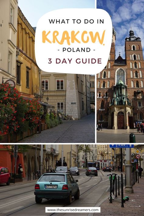 What To Do in Krakow? (Poland) Your ultimate guide to 3 days in Krakow plus day trips! Find out where to stay in Krakow and the best restaurants. Also, browse our Krakow photos to find inspiration for your next trip to Europe! Krakow Travel, Poland Culture, Best Cities In Europe, Visit Poland, Europe Travel Outfits, Trip To Europe, Poland Travel, Europe Trip Itinerary, Krakow Poland